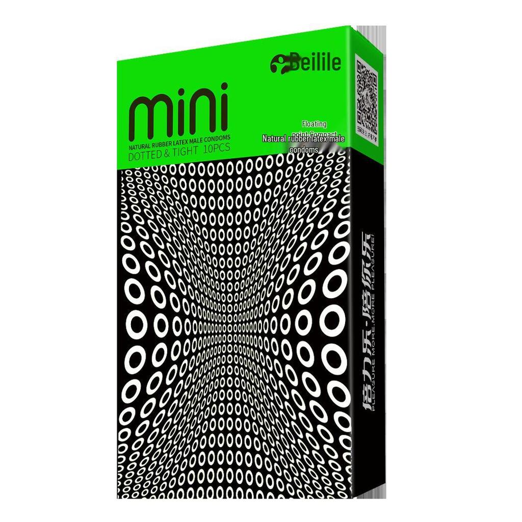 Bailile Prickly Silky Ribbed Condoms - Light & Thin 3D Texture for Adults