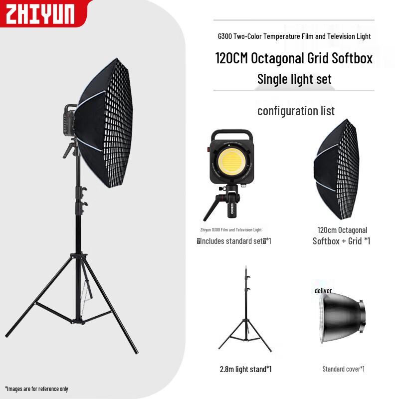 Zhiyun G300 Профессиональный светодиодный свет для фото и видеосъемки
