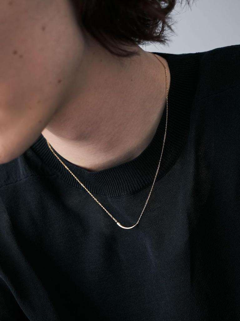 Минималистичное Желтое Ожерелье с Бесплатной Доставкой, Изгиб, 065302-065303, Золото,