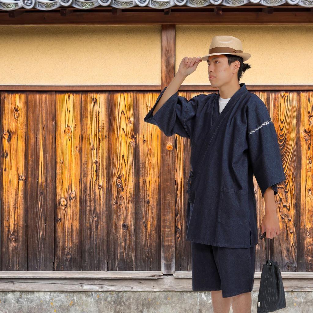 Джинсовая ткань Jinbei Cotton Navy LL [Edoten] 100%