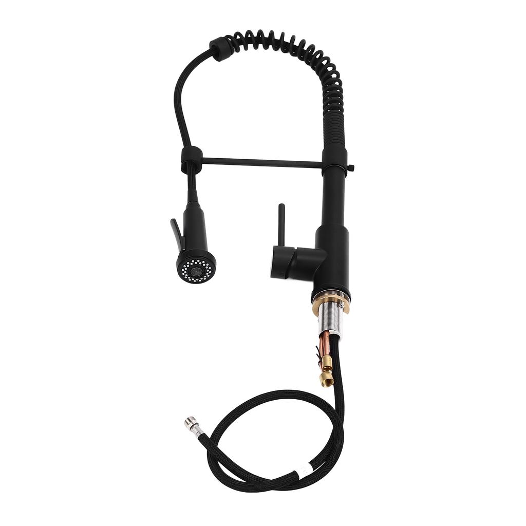 G1/2 гибкий выдвижной кран черный смеситель для мойки холодной и горячей воды кран для раковины водопроводный кран для домашнего хозяйства