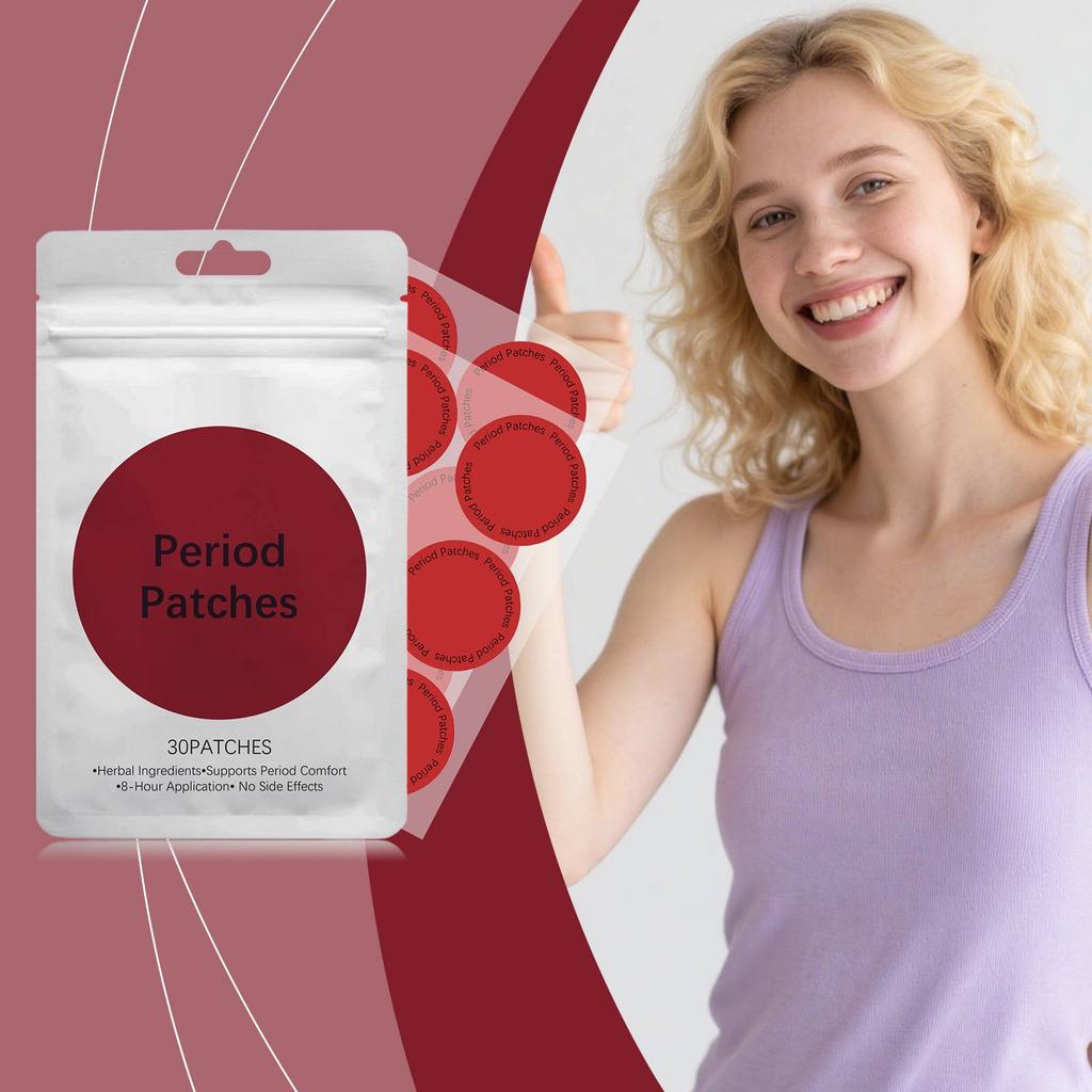 Вспомогательные пластыри для ухода за телом, Пластыри для женского ухода, Снижение дискомфорта, Менструальные пластыри для ухода за телом и поддержания
