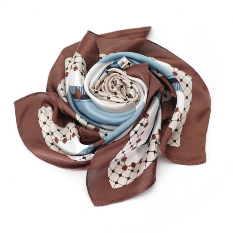 Shop Women Long Square Scarf Muffler 7 Types