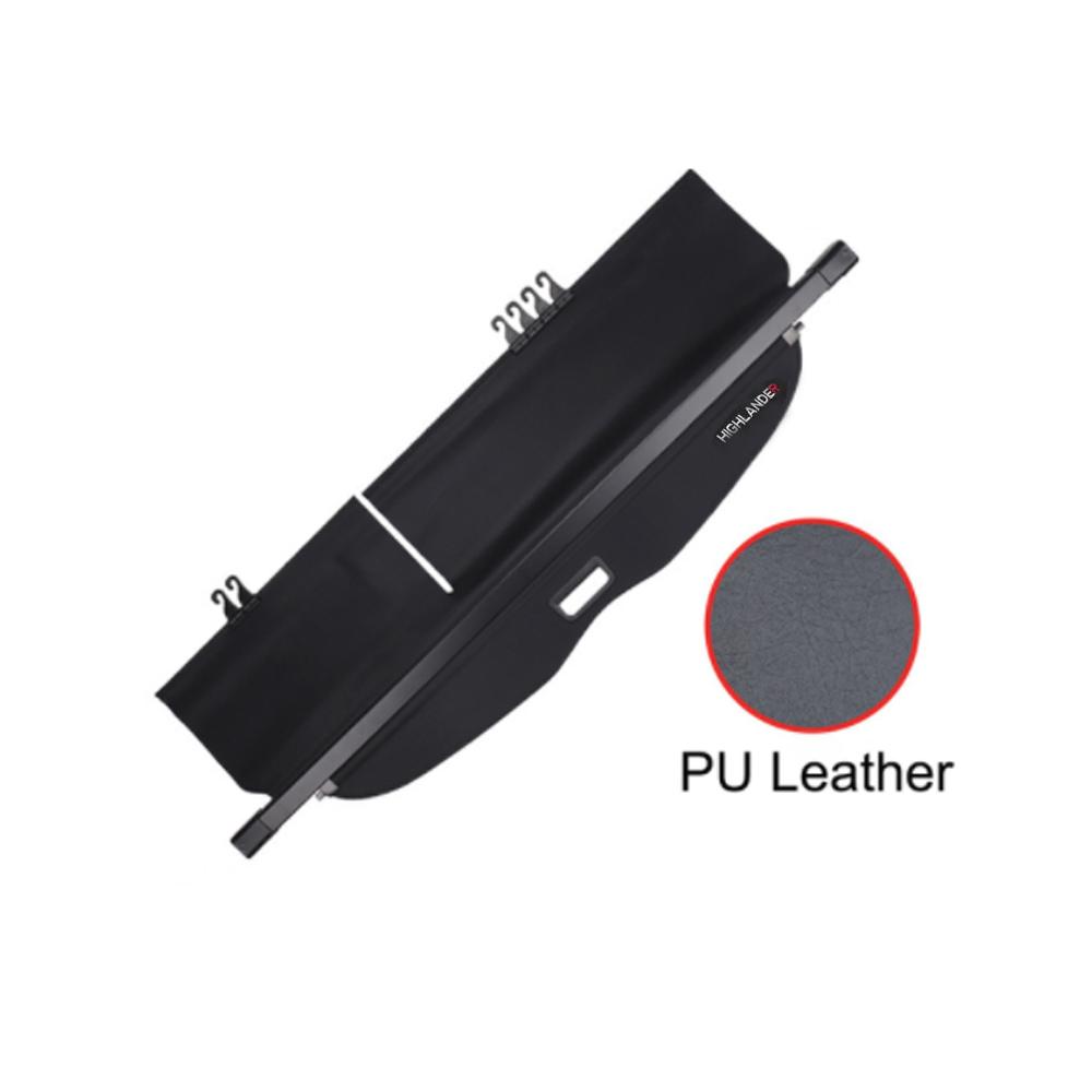 Car Trunk Cargo Cover for Toyota Highlander Kluger XU70 XSE 2020~2025 Luggage Rear Boot Tray Security Shielding Shade Accessorie