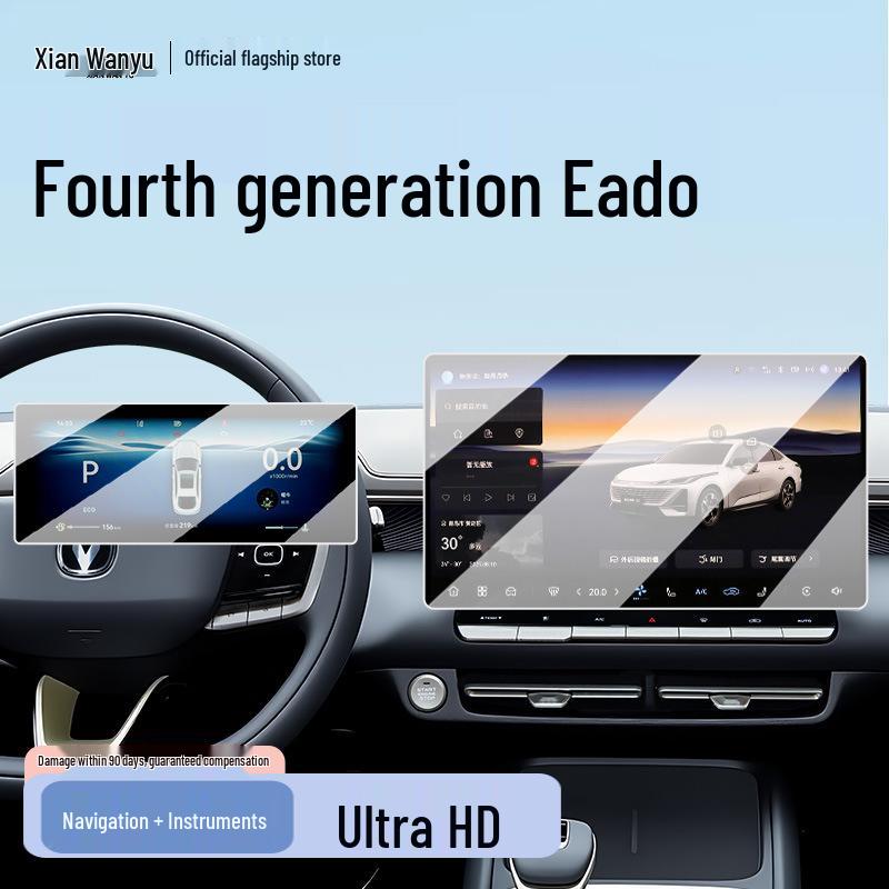 Защитная пленка для экрана консоли Changan Eado 4-го поколения - 26 моделей