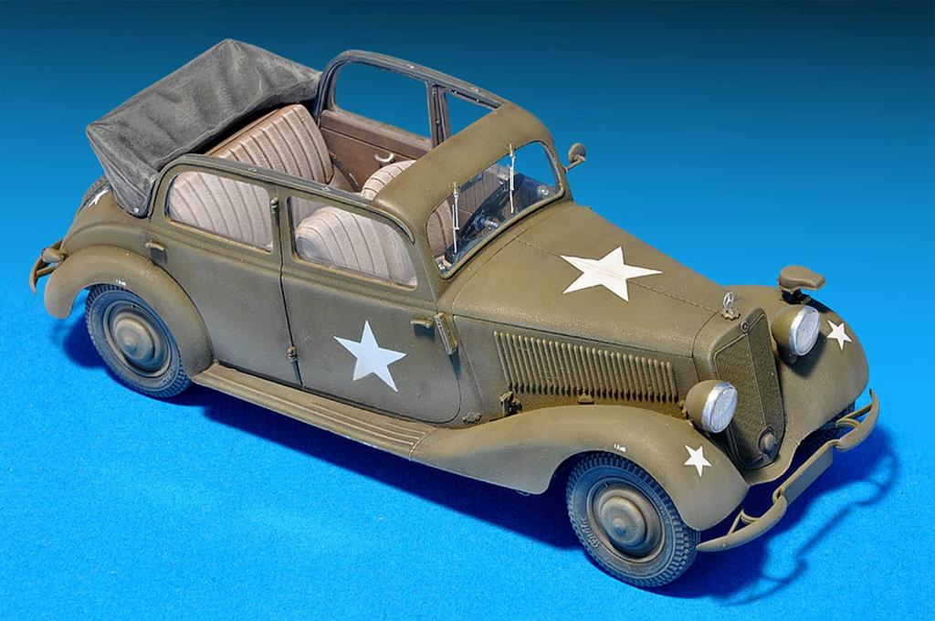 Miniart MB TYPE170V Cabriolet Saloon MA35103 Plastic Model 1/35