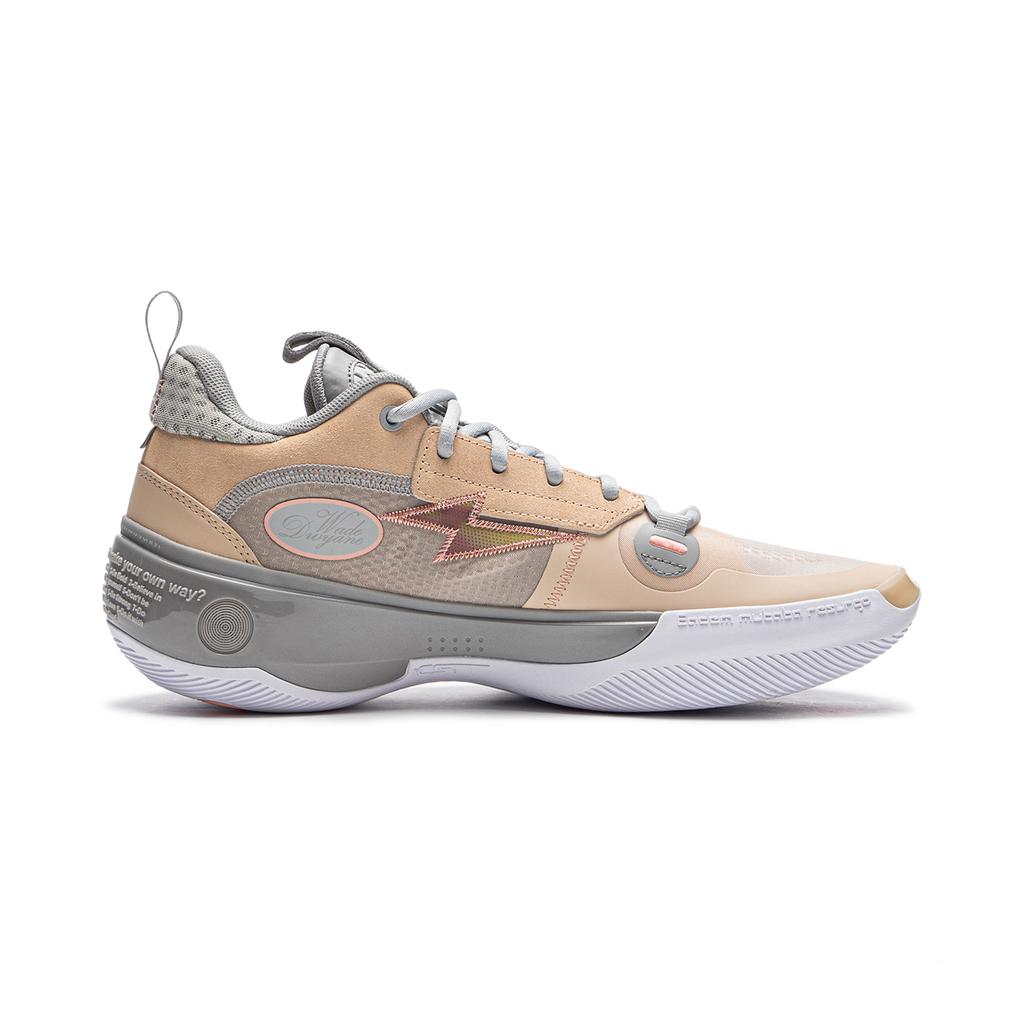 Li-Ning Way of Wade 10 Low Origin Men Sneakers Cream Light-Orange ABAS083-20