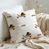 Cushion Cover  Linen  SkinFriendly Soft Decorative Case For Sofa Home Decor Tomato Dog Series Pillow cover