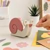 3D-печатный дозатор для скотча в виде улитки, универсальный держатель для упаковочной ленты, декоративные инструменты для резки ленты для дома, офиса, школы