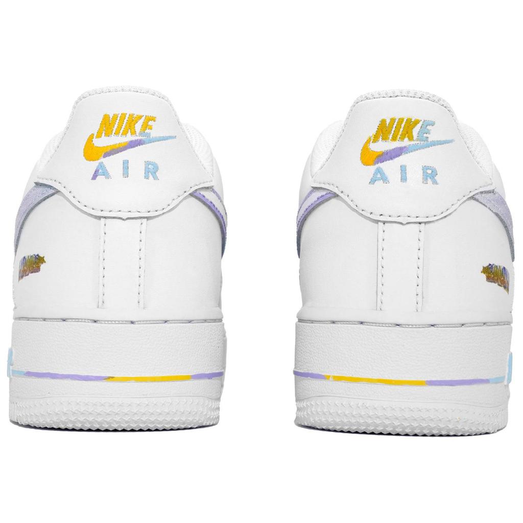 Nike Air Force 1 Калейдоскоп Художественный Момент Ван Гог Пшеничное Поле Коробка Низкие Кеды для Скейтборда Унисекс Белый CW2288-111(Team113-S-BOX)
