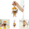 Adorable 19cm Panda Plush Pendant Soft Toy Cute Animal Doll For Kids Birthday Gifts