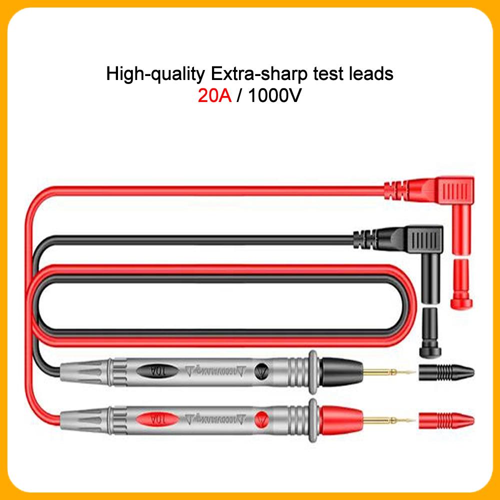 НОВЫЕ Цифровой Мультиметр Щуп Измерительные Провода 1000В 10А 20А Универсальный Игольчатый Наконечник Мультиметр Тестер Измерительный Провод Щуп Провод Ручка Кабель