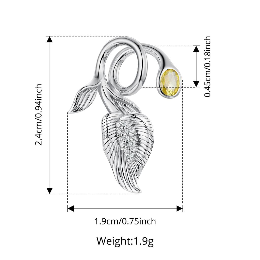 WOSTU 925 Silver DIY Blue Iris Flower Charm Drogonfly Pendant Pink Murano Glass Beads Fit Original Bracelet Necklace