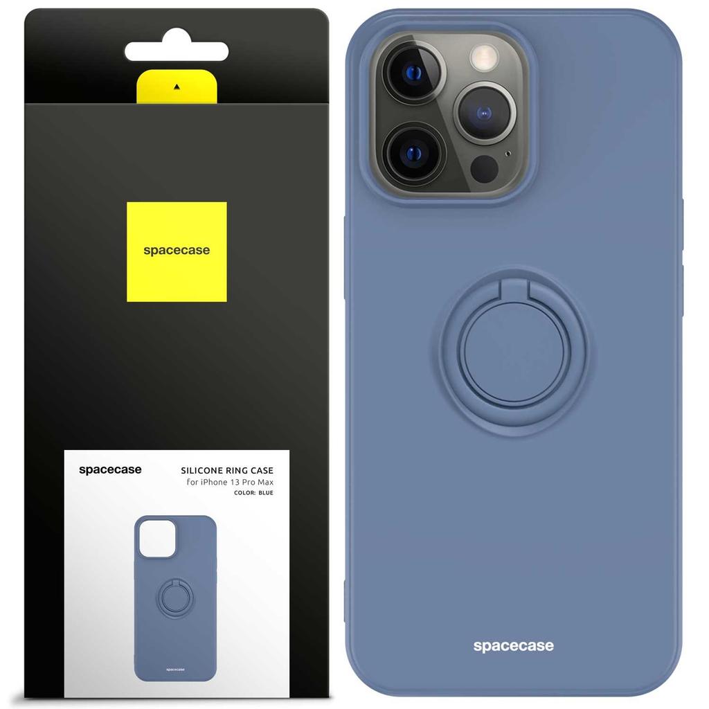 Sc Silicone Ring Iphone 13 Pro Max Blue
