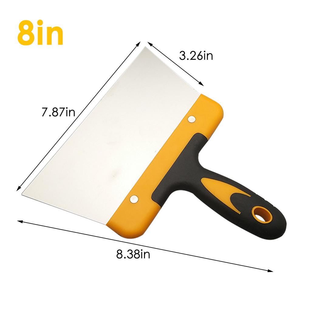 Скребок для теста из нержавеющей стали, нож для пиццы, скребок для торта, кондитерские изделия, кухонные принадлежности для выпечки, шпатель для покрытия шоколадом