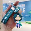 Keychain Genshin Impact Xiao Defender Yaksha Anime Figure Toy for Keys, Backpack, Bag 6.5 Cm