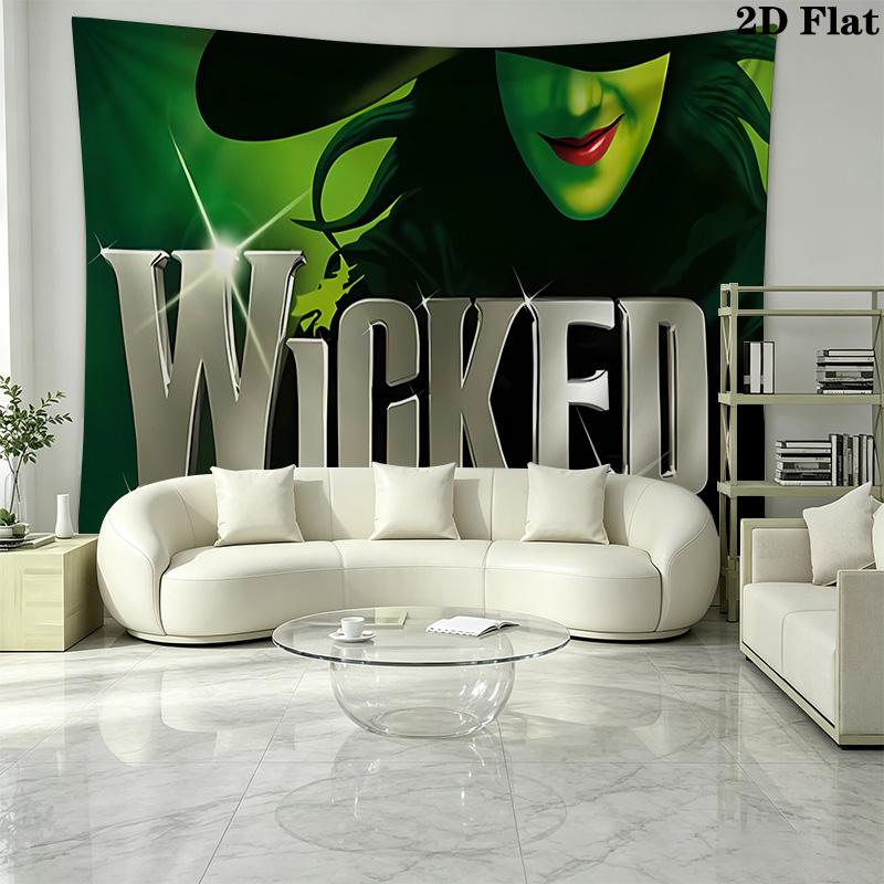 Wicked Pattern Home Decor Tapestry, Wall Hanging, Decorative RV Wall Cloth.MGT0918100