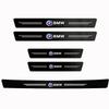 BAGD7 2026 Car Sticker BMW Car Threshold Strip Anti Stepping Leather Protective Sticker For BMW M E46 E90 E60 F30 F10 X1 X2 X3 X5 X4 X