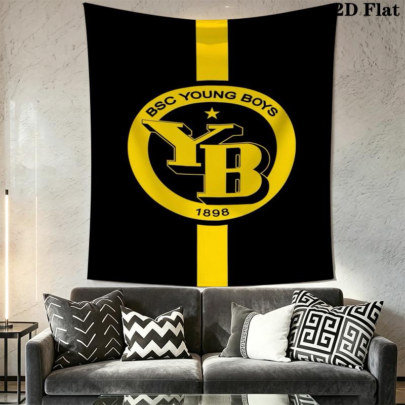 BSC Young Wall Tapestry Aesthetic Wall Hanging Printed Fabric Blanket Decorative Tapestries for Bedroom Living Room Home Decor
