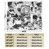 Тодороки Шото Одеяла Моя геройская академия Аниме Манга Флис Винтажные Теплые Накидки для Накрывания Стула Дивана Зима,