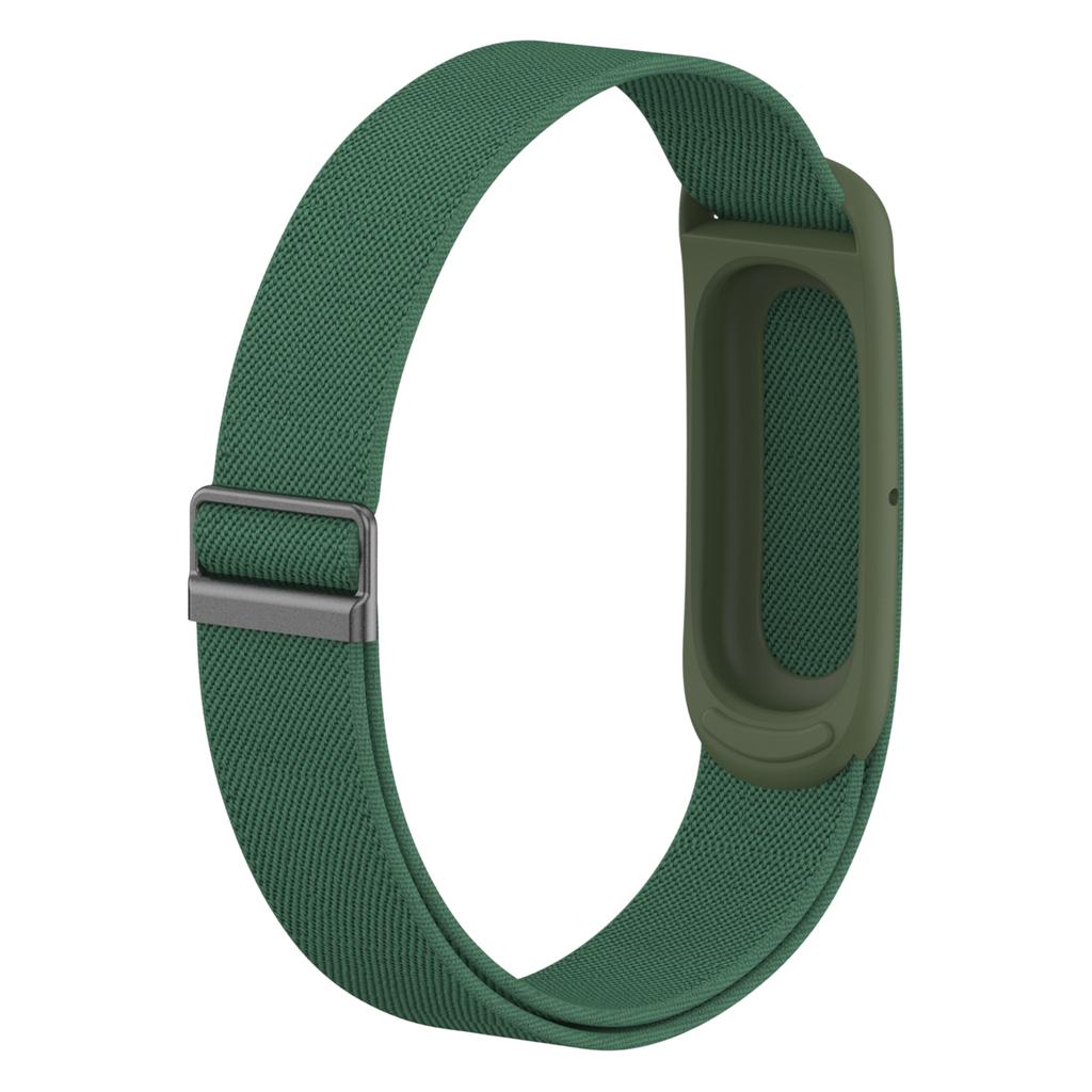 Quick Release Band for Fitbit Air Stretchy Nylon Woven Strap Adjustable Metal Buckle Leopard Print Watch Band