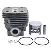 Комплект поршня и головки цилиндра 56 мм для HUSQVARNA 395 XP 395XP 503993971 Детали двигателя бензопилы Палец 13 мм