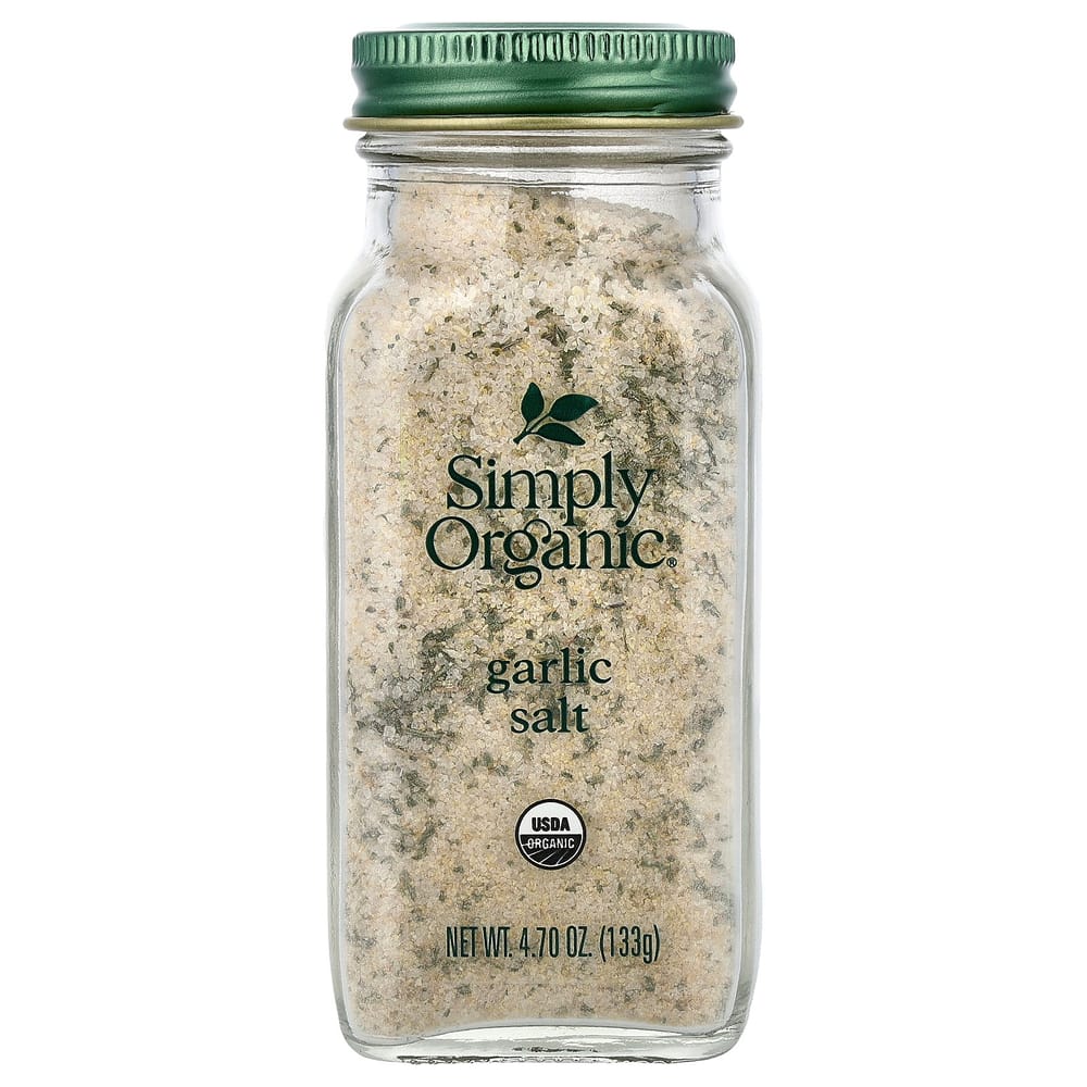 Simply Organic Garlic Salt 4.70 oz (133 g)