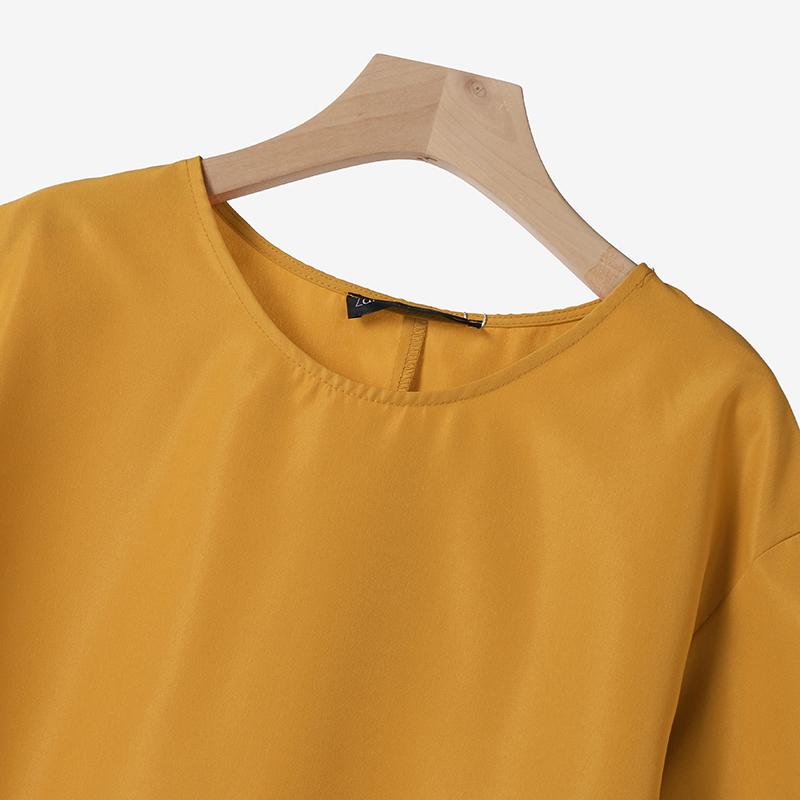 ZANZEA Женская блузка с коротким рукавом и брюки повседневные комплекты из двух предметов