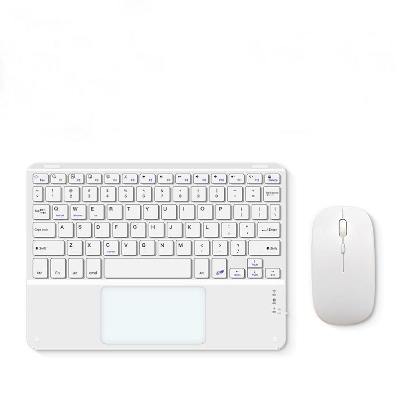 Английская Bluetooth-клавиатура 10 дюймов для iPad Air Pro Беспроводная перезаряжаемая клавиатура для телефона, планшета, ноутбука Универсальная