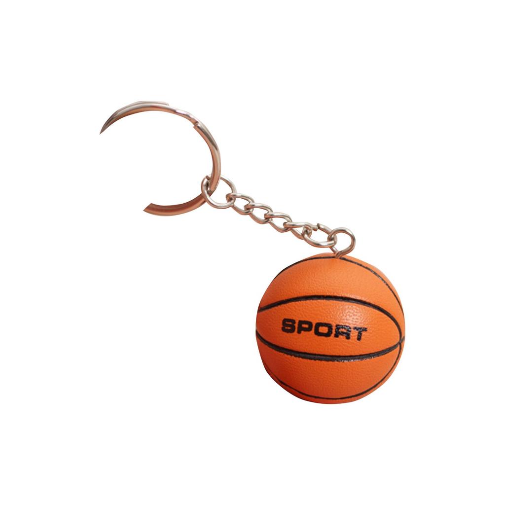Basketball, Football, Volleyball Keychain Creative Chain Circle