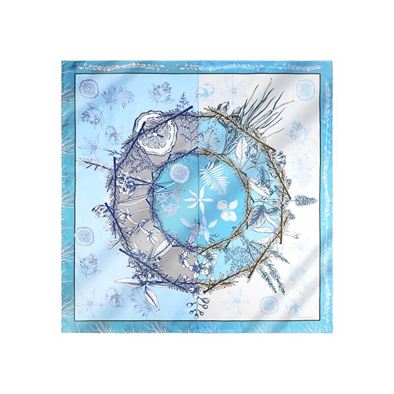 MARJA KURKI 100% Silk Square Scarf