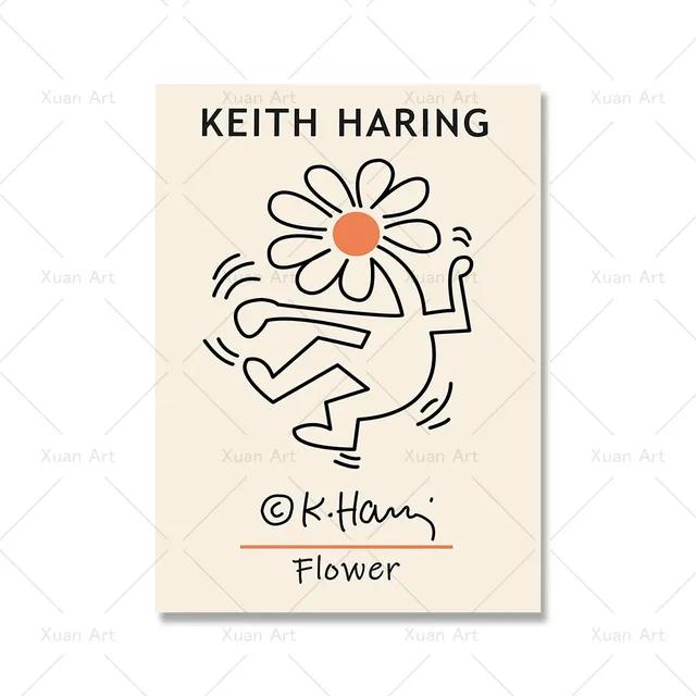 Современная абстрактная эстетика настенное искусство ретро поп фигурка HD масло на холсте постер печать для дома спальня гостиная декор подарок без рамки