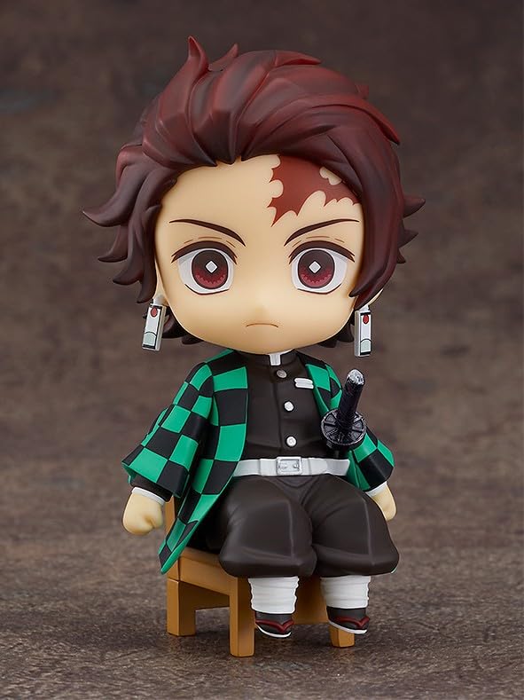 Nendoroid Demon Kimetsu No Yaiba Kamado Tanjiro Plastic Painted Movable Figure Swacchao! Slayer Non-scale