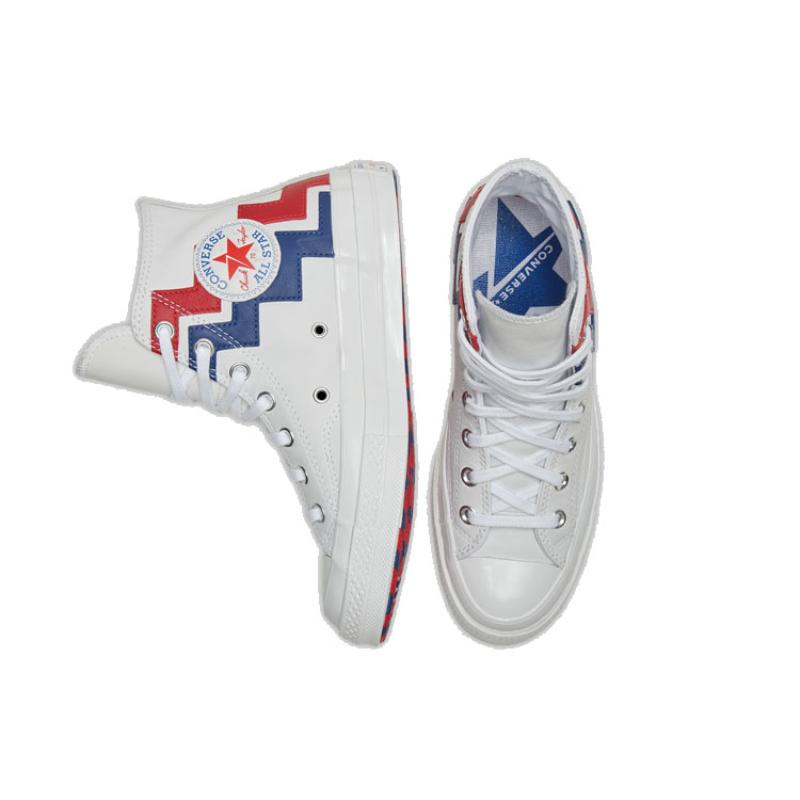 Converse All Star Chuck 70 Удобные и Повседневные Нескользящие и Износостойкие Высокие парусиновые кеды Женские Белые