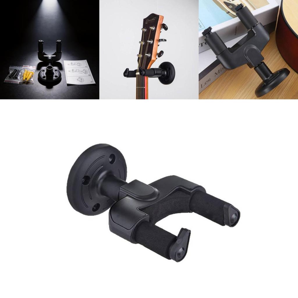 Guitar Accessory Wall Bracket Steel Mounting Clip For Acoustic Electric Stringed Instruments