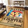 Ковер One Piece Тони Тони Чоппер для гостиной, спальни, дома, украшение дивана, нескользящий коврик для игры детей