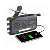 WR-6B Наружный DAB Радио Динамик Power Bank На Солнечной Батарее Ручная Динамо-машина Аварийное Радио