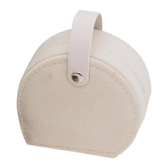 Портативная шкатулка для украшений, колец, ожерелий, органайзер с мягкой подкладкой, большой емкости, легкий дорожный футляр, держатель для украшений