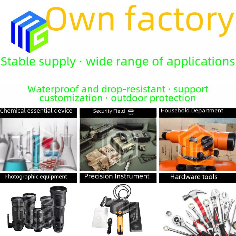 Guangzhou Plastic Portable Tool Box for Impact Drill and Hot Melt Gun