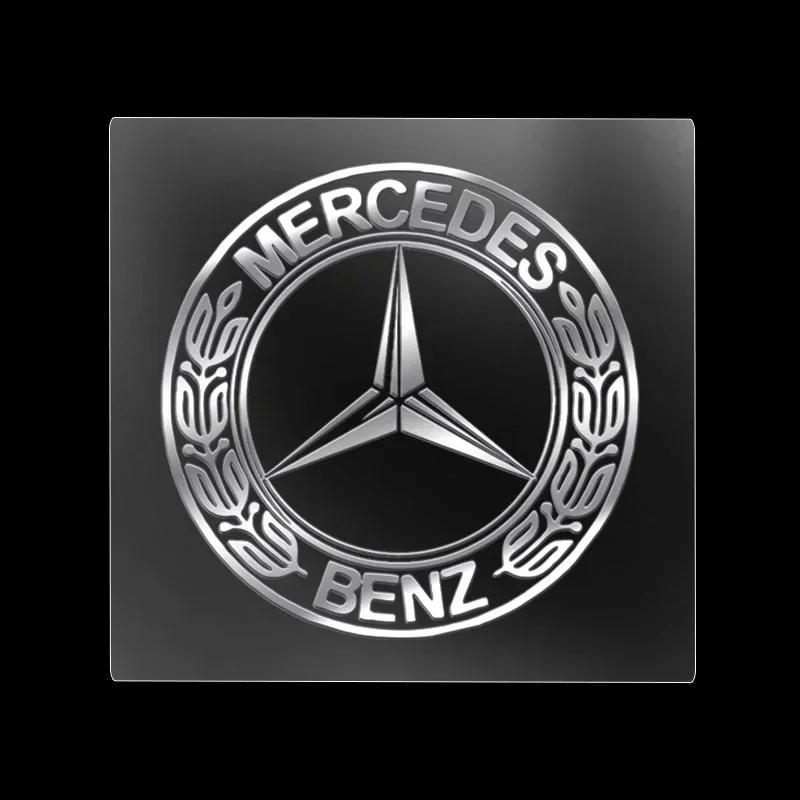 BVB1 W202 W212 For Mercedes-Benz 1pcs Metal Car Styling Car Badge Sticker For Mercedes Benz W212 W213 W205 AMG W177 V177 W247 W176 GL