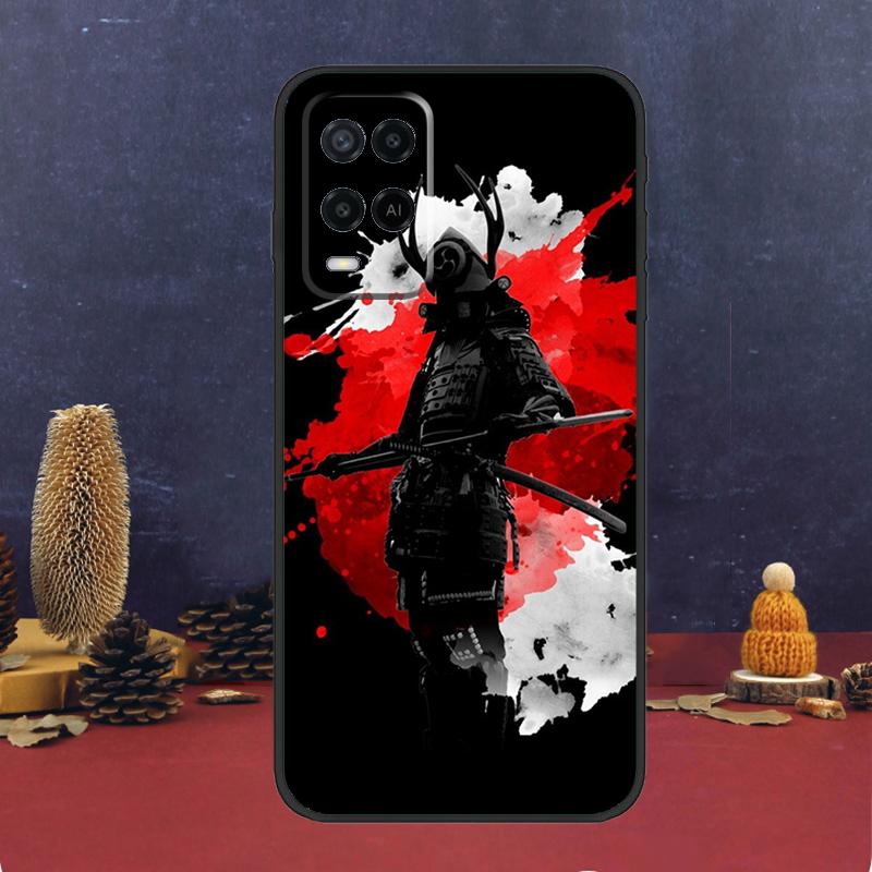 Японский Самурай Чехол Для Oppo A80 A60 A40 A78 A98 A58 A38 A18 A54 A74 A94 A96 A76 A16 A15 A17 A57 A5 A6 Pro