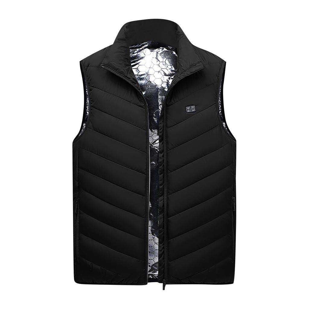 Недавно модернизированный жилет с подогревом брюшной полости Dual Control 11, жилет с интеллектуальным электрическим подогревом при постоянной температуре