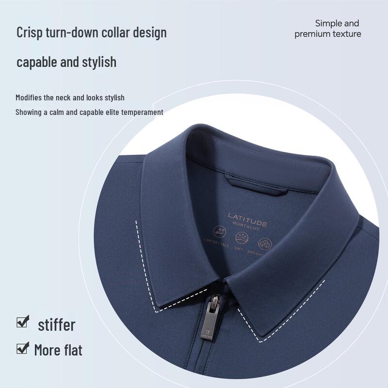 MONTAGUT Men's Business Casual Lapel Jacket