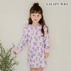 Lilypuri Flower Garden Dress  Violet 