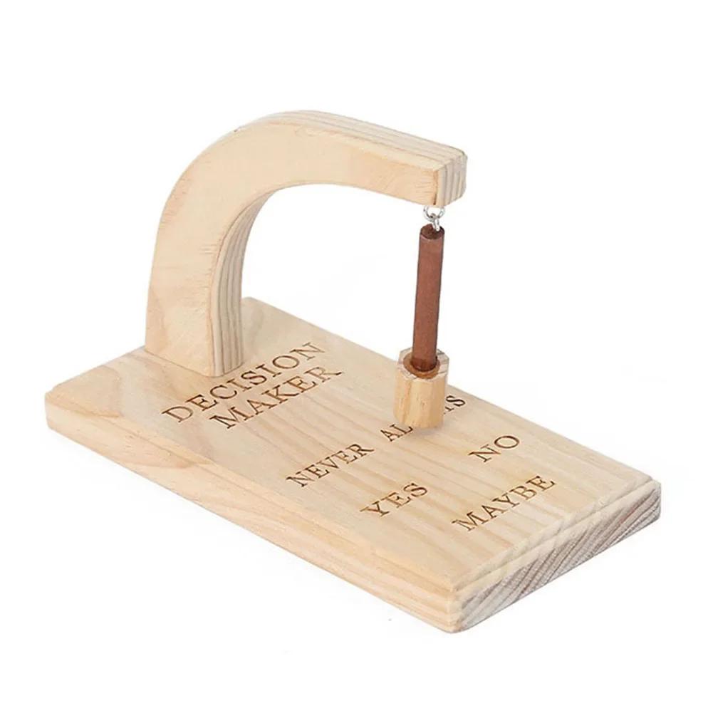 Decision Maker Pendulum Magnetic Wooden Decision Maker Pendulum Swing Pendulum To Find Your Answer Party Prop Pendulum Stand