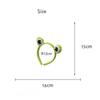Korean Kawaii Frog Head Band Cute Makeup Plush Elastic Headband for Girls Headwear Kids Women Hair Accessories
