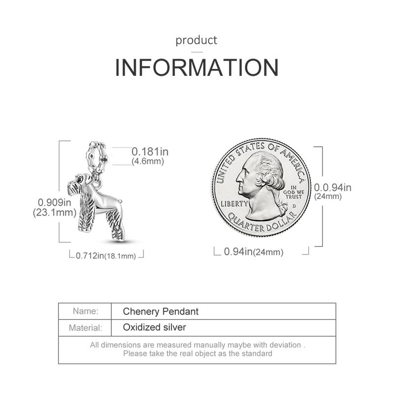 Оригинальные Шармы Медь Милый Питомец Шнауцер Собака Подвески Подходят Шармы Плата Браслеты Для Женщин Изготовление Ювелирных Изделий Изысканные Подарки