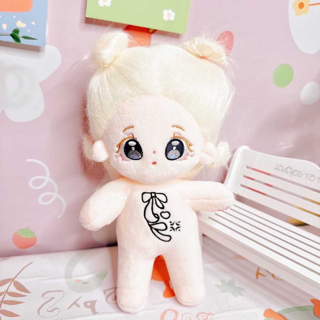 Cotton Stuffed Doll With Removable Clothes For Kids And Adults Collectible Plush Toy Gift