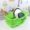 Plastic Dish Drying Rack Durable Storage Basket Drain Board Utensils Drainer Rack  Spoons