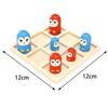 Interactive Tic Tac Toe Board Game 2 Players XO Chess Board Toys  Children/Kids